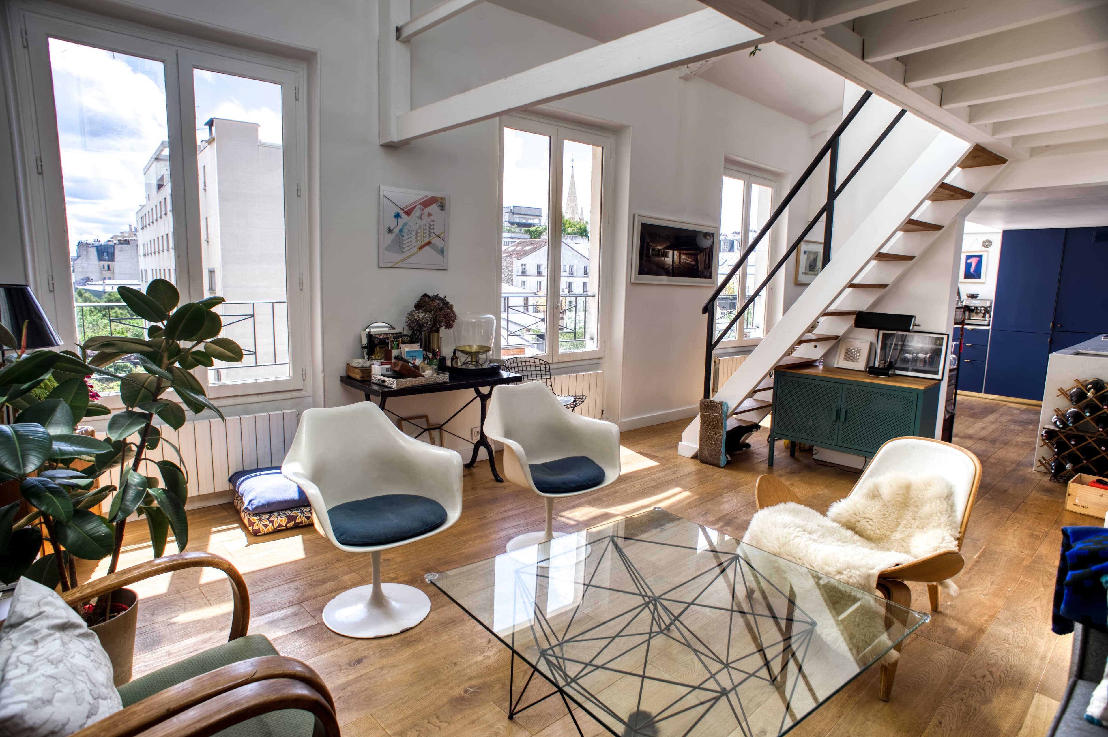 Loft au coeur du Faubourg du Temple au calme et sans vis-à-vis